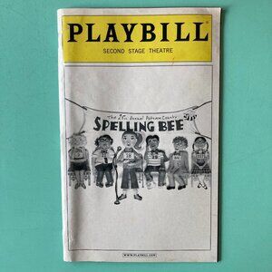 Playbill The 25th Annual Putnam County Spelling Bee Off Broadway Dan Fogler 2005